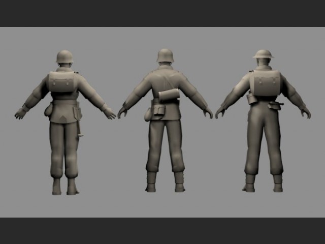 Infanterie-Soldaten