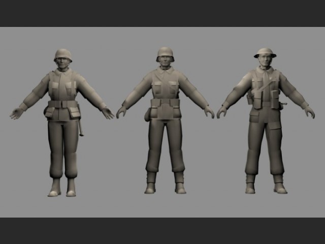 Infanterie-Soldaten
