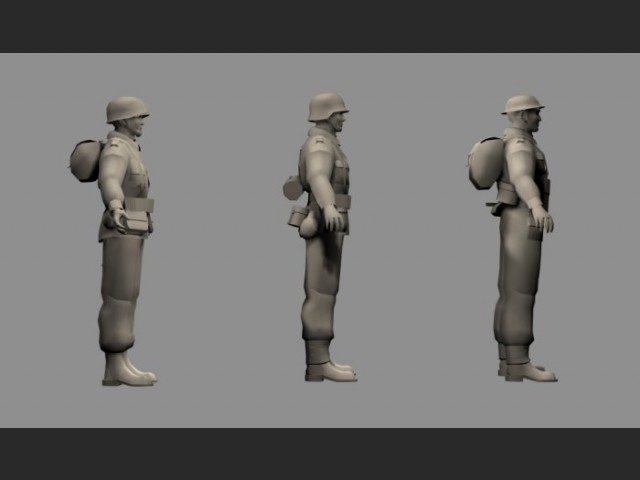 Infanterie-Soldaten