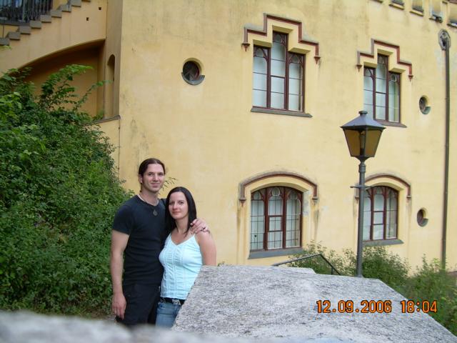 Ich und mein Schatz am Schloss Hohenschwangau