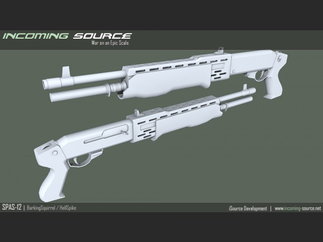 Spas 12 Shotgun - Modell