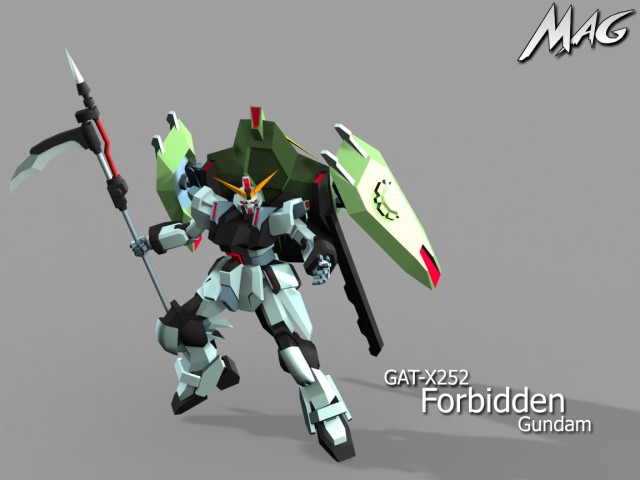 "Forbitten Gundam" Mech