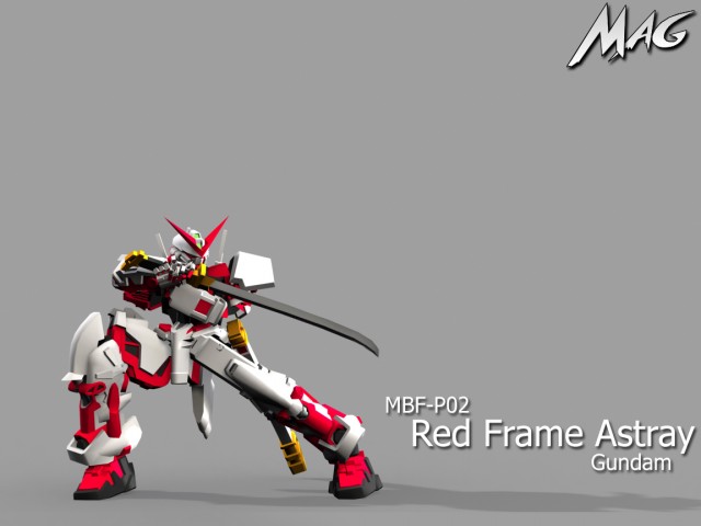 "Red Frame Astray Gundam" Mech