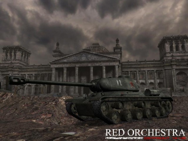 Panzer vor Reichstag