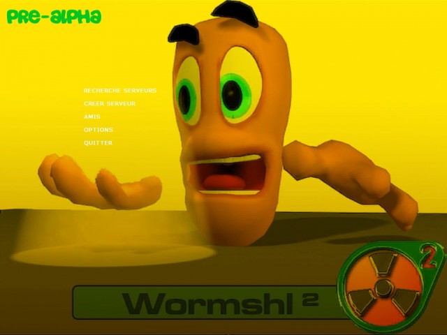 Das Menu der Alpha von Worms HL 2