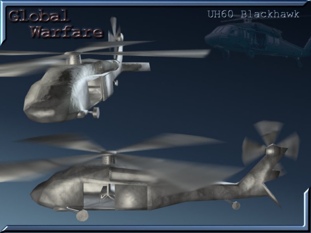 Black Hawk Modell WIP
