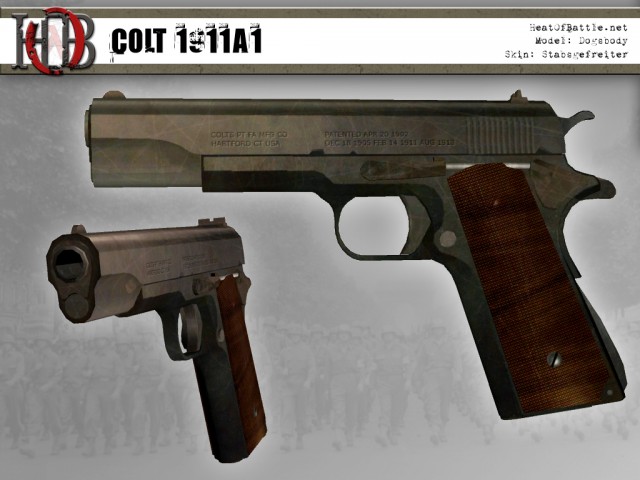 Colt 1911 Render