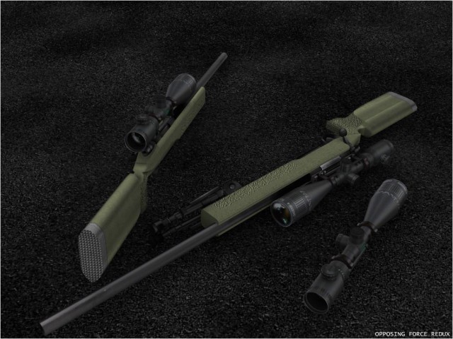 Render der M40A3 Sniper Rifle