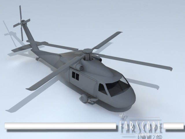 Render: Helikopter
