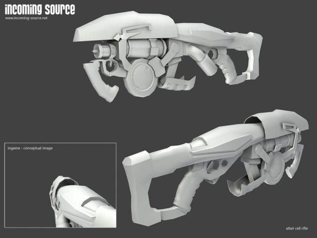 Render - Cell Rifle (Aliens)