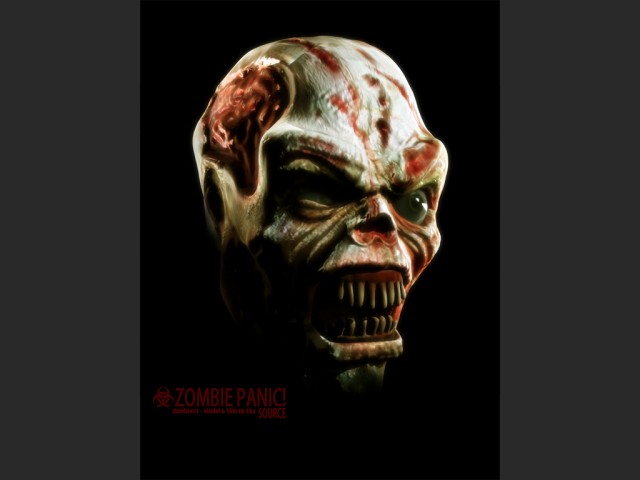 Kopf eines Zombies