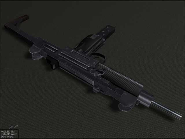 IMI Uzi - Render