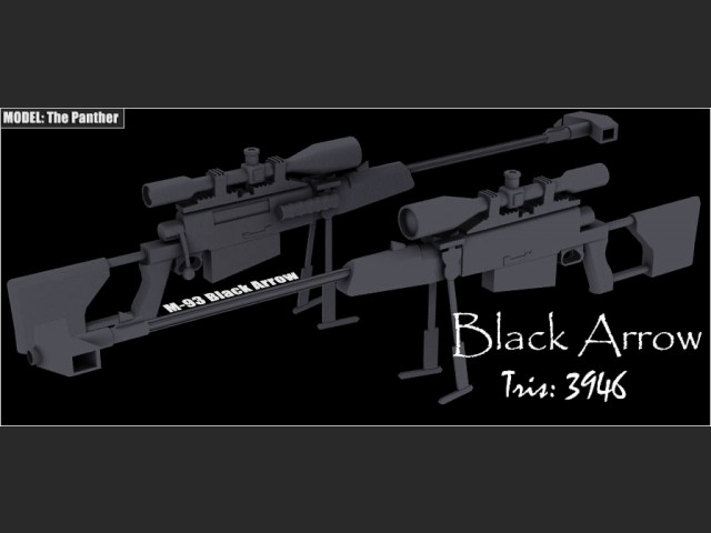 M-93 Black Arrow - Render