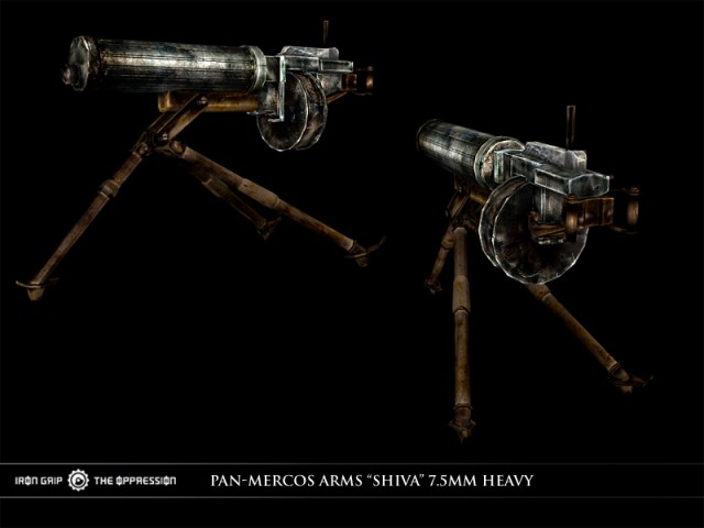 Alt - aber gut: Die "Pan-Mercos Arms Shiva 7.5mm Heavy Machinegun"