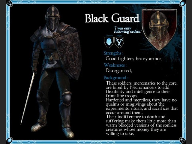 Facts Black Guard