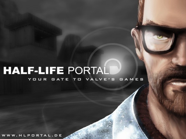Half-Life Portal Wallpaper 1 Version A 2006