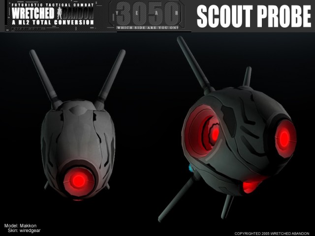 Scout Probe Model