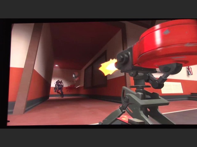 Demoman schaltet Sentry aus