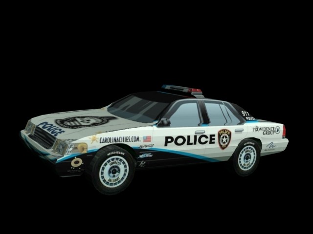 Polizeiwagen - Render