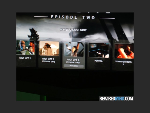Auswahlmenü der Xbox360-Fassung