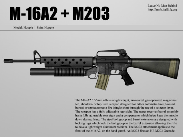 M-16A2 mit M203