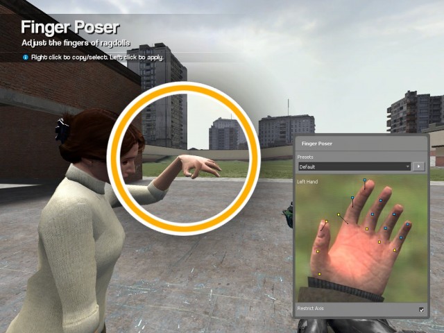 Finger Posing Tool