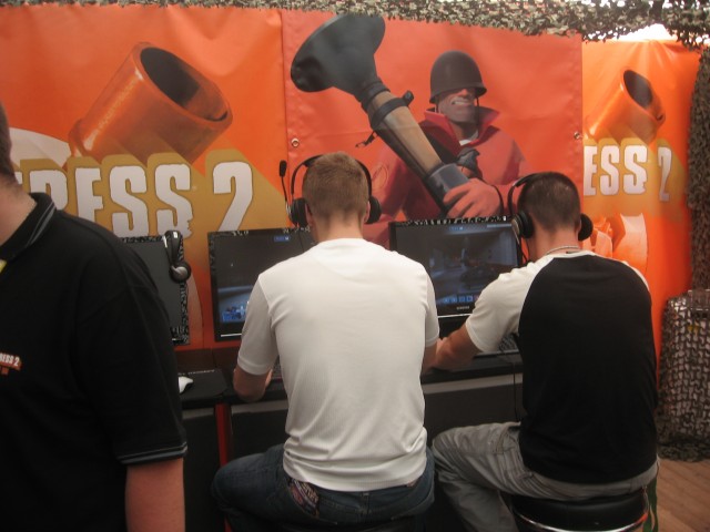 Team Fortress 2 Zelt von innen