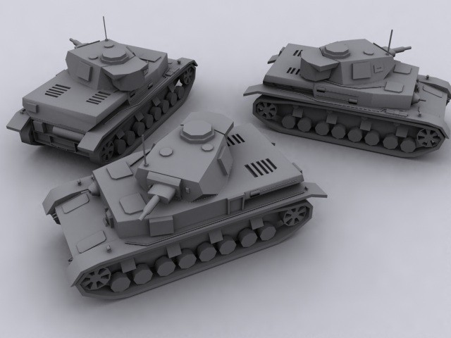 Ein PanzerIV Model