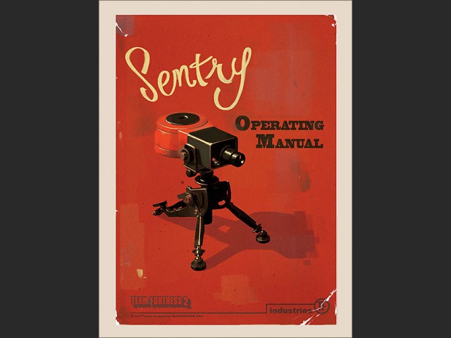 TF2-Poster: Sentry Gun