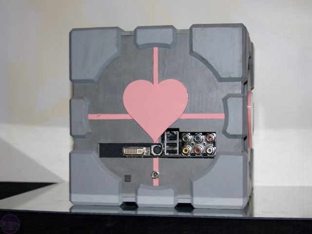 Companion Cube Case Mod