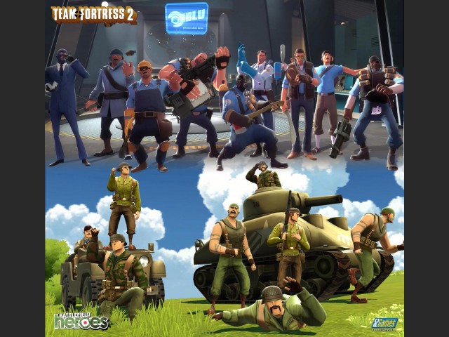 BF Heroes vs TF2