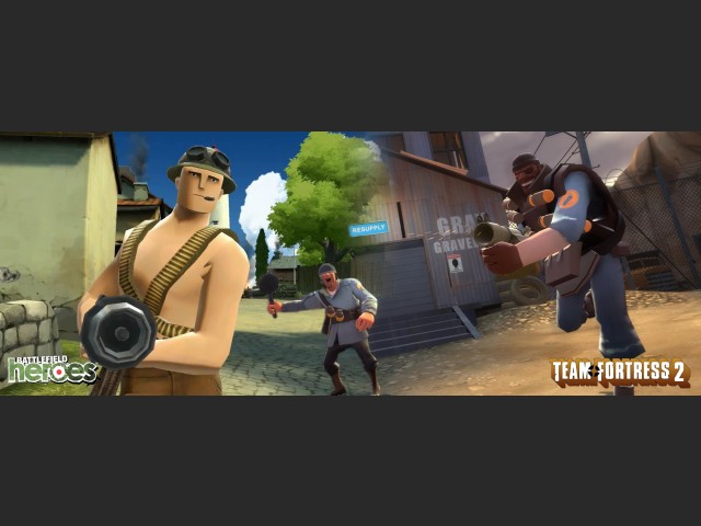 BF Heroes vs TF2