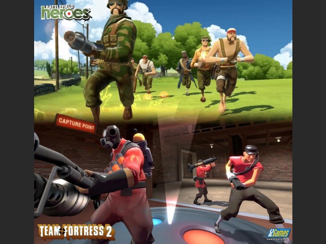 BF Heroes vs TF2