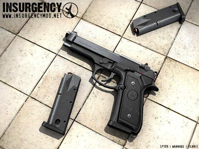 M9 Beretta 9mm Pistol