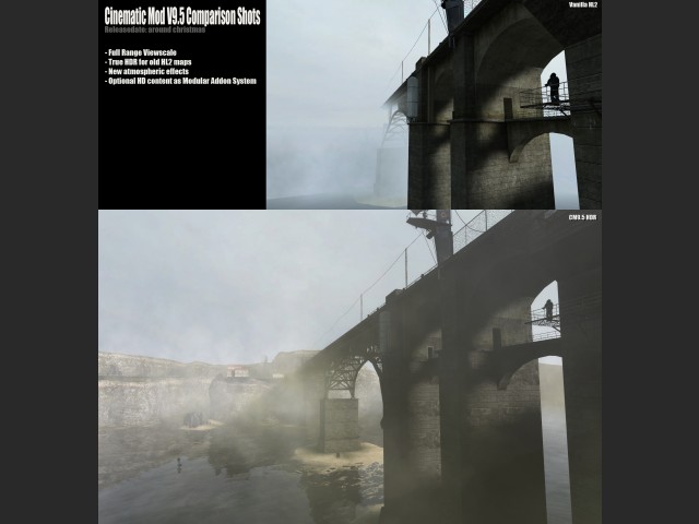 Cinematic Mod 9.5 Vergleichsbild