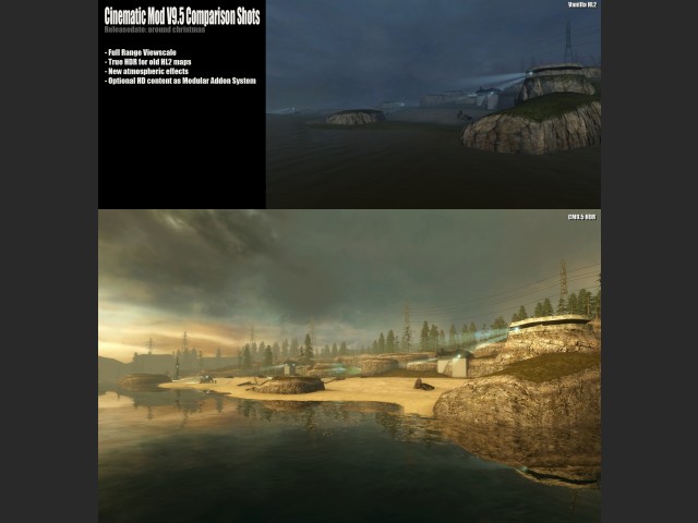 Cinematic Mod 9.5 Vergleichsbild