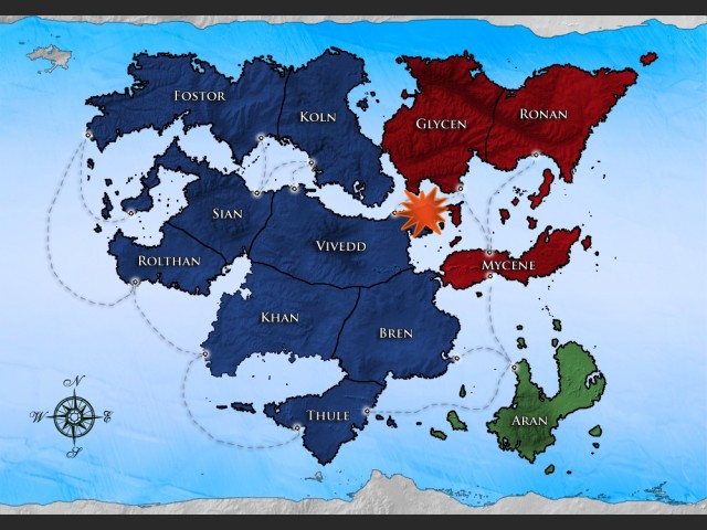 Empires Weltkarte
