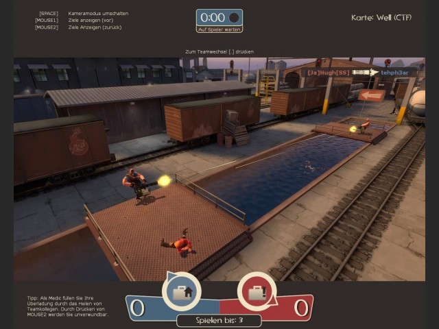TF2 ctf_well: "Schweres" Duell