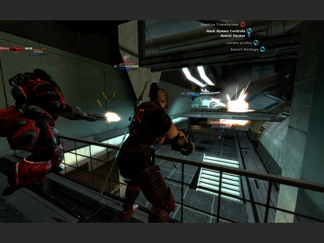 Das Gameplay der Map "Cybernetic"