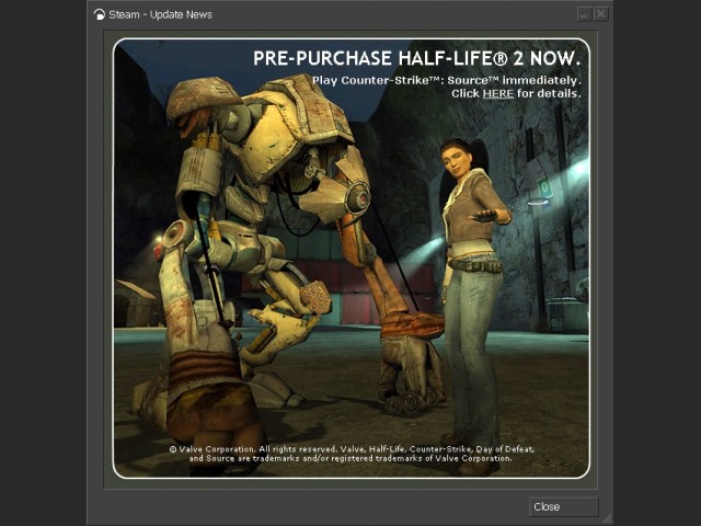 Half-Life 2 Pre-Order