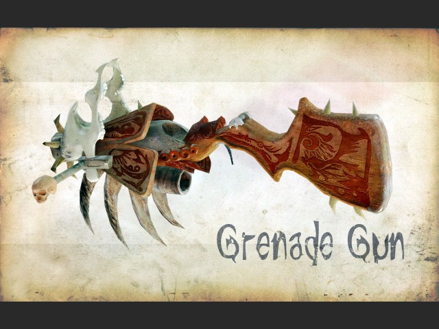 Grenade-Gun Waffe
