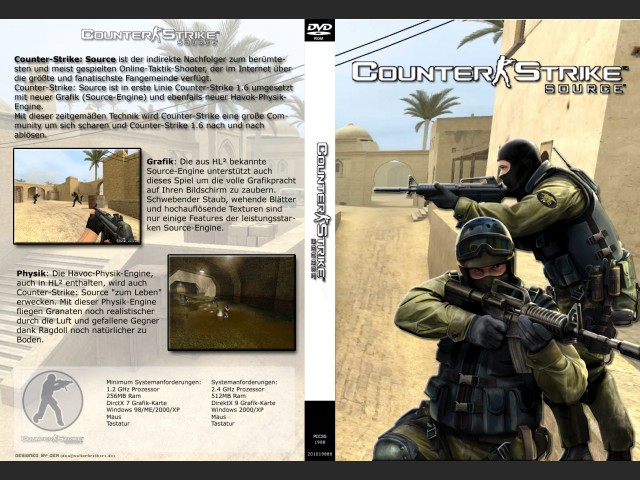 Counter-Strike Source Cover by DeA
