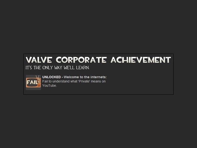 Valve Corporate Achievement