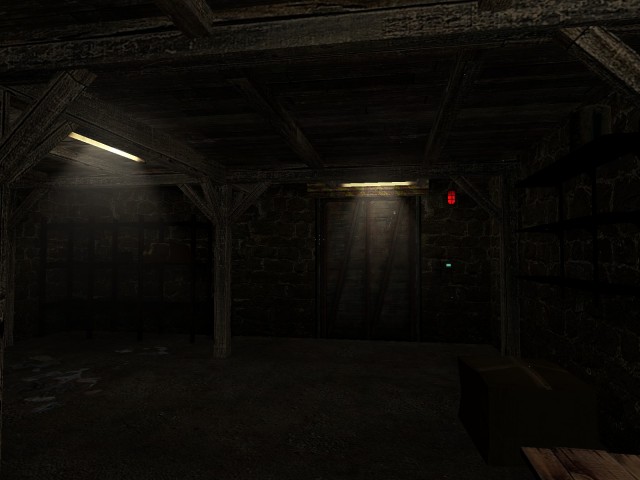 Geheimraum im Keller