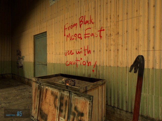 die Gravitygun: "Use with caution!"