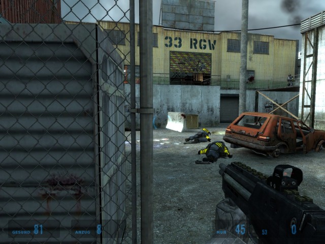 Gefecht mit den Combine