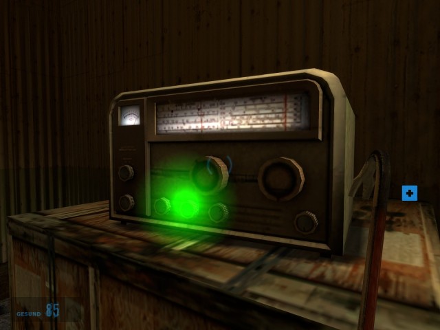 Durch das Radio erhalten wir Missionsanweisungen.