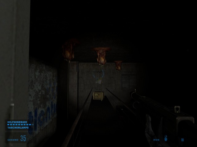 Den Weg versperrt ein Barnacle.