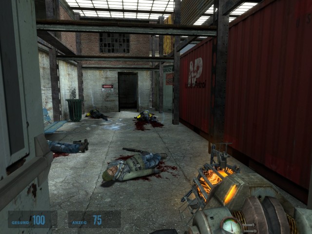 Man ahnt, was hier passiert ist.