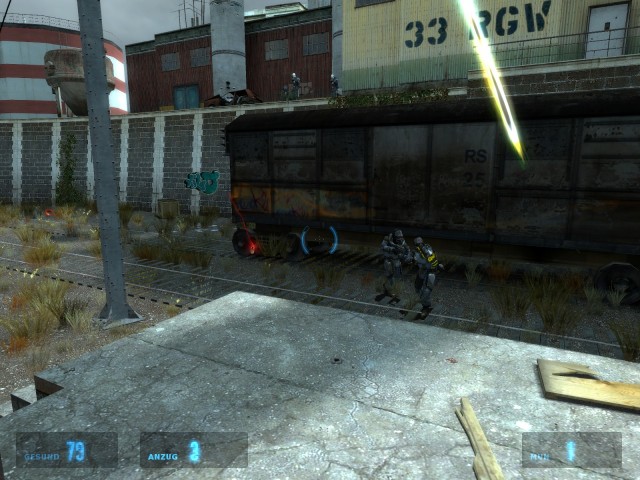 Gefecht mit den Combine